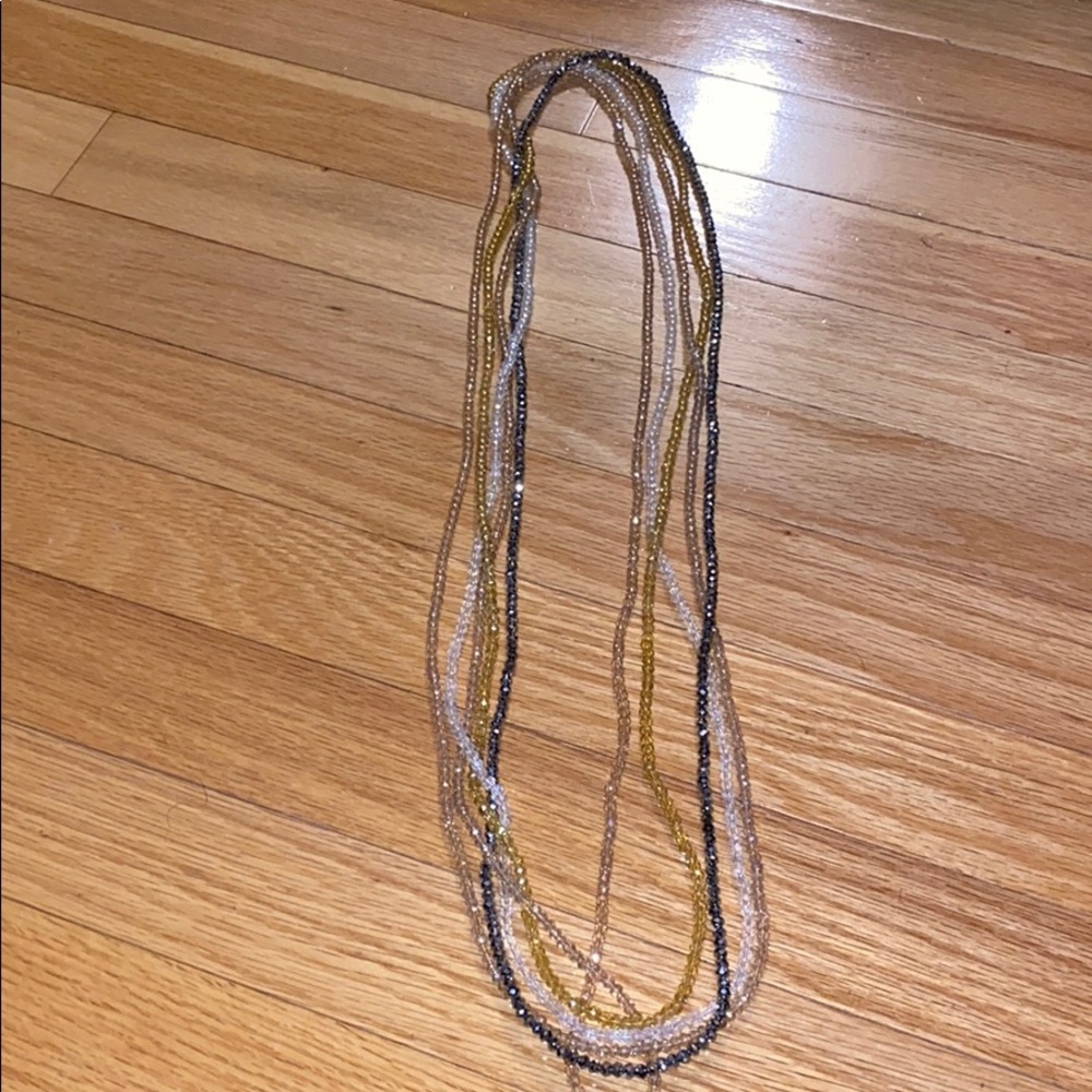 Set of beaded necklaces